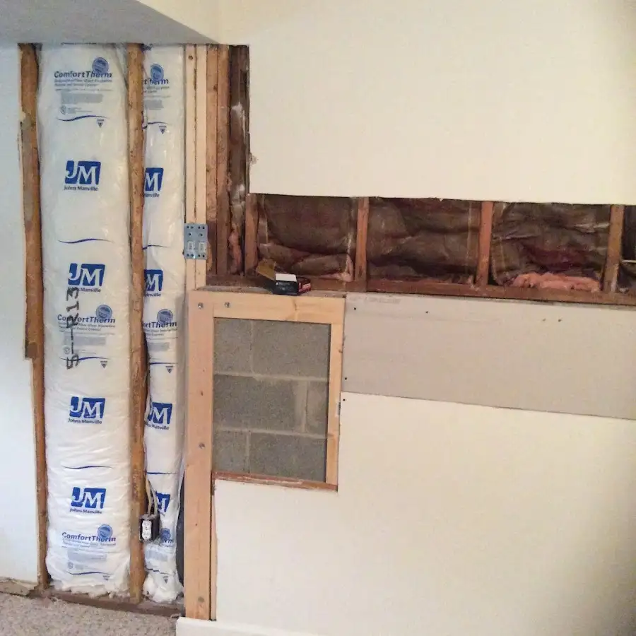Wall insulation replacement during Odor Removal & Deodorization in Bristol